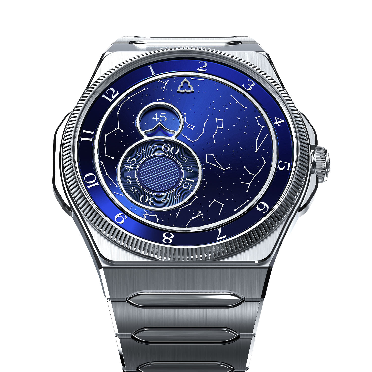 Trilobe Trente Deux Secret Edition - Steel And Gold - 6 Trilobe