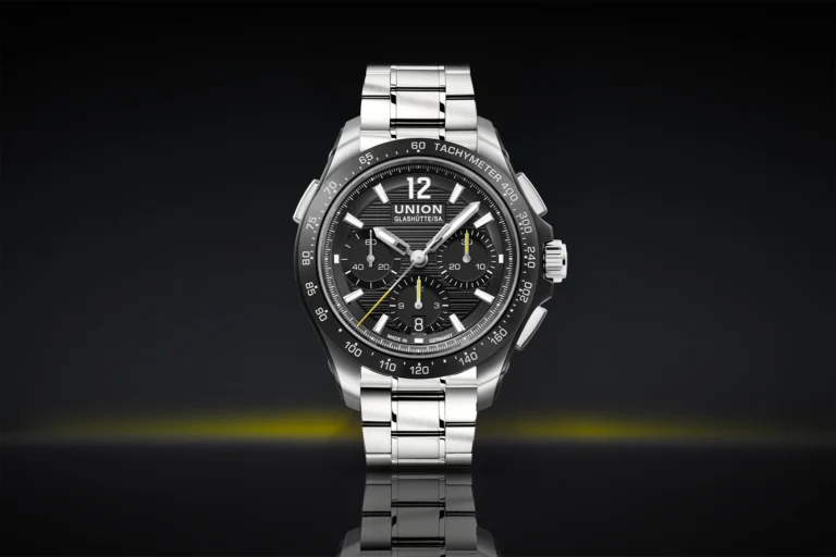 The Union Glashütte Belisar Chronograph Sport On Steel Bracelet