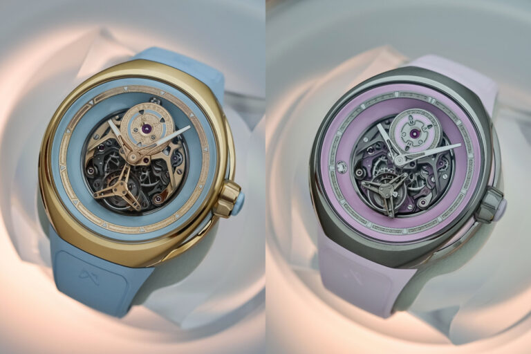 Vanguart Releases New Versions Of The Orb Flying Tourbillon In Coloured Ceramic