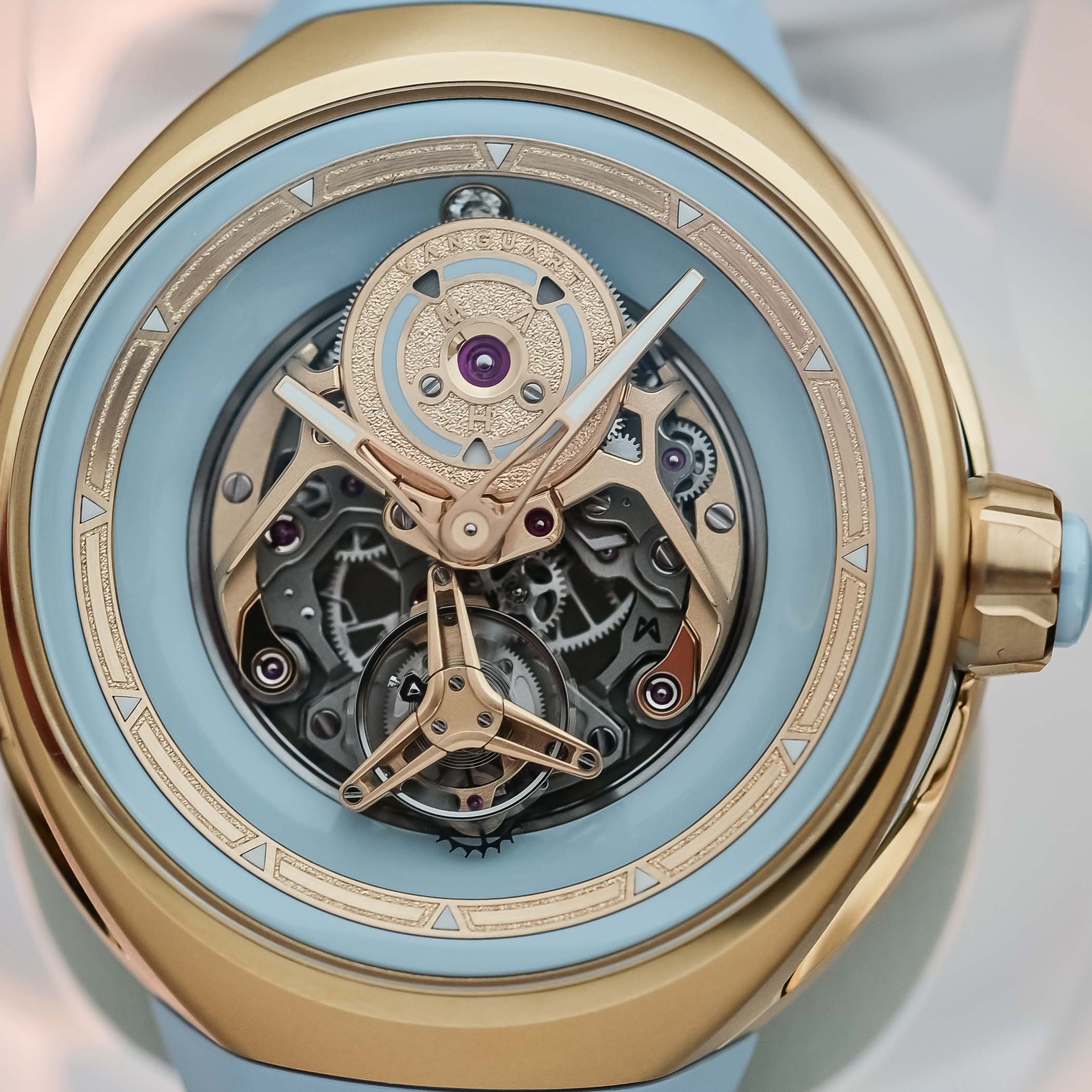 Vanguart Releases New Versions Of The Orb Flying Tourbillon In Coloured Ceramic - Royal Watch Pk