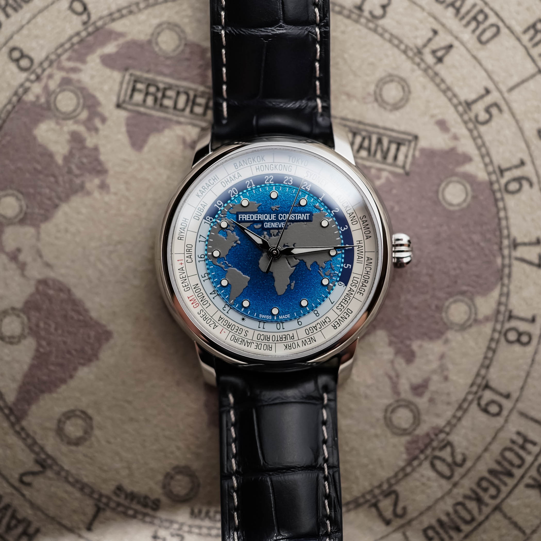 The Frederique Constant Worldtimer Manufacture, Reworked - Royal Watch Pk