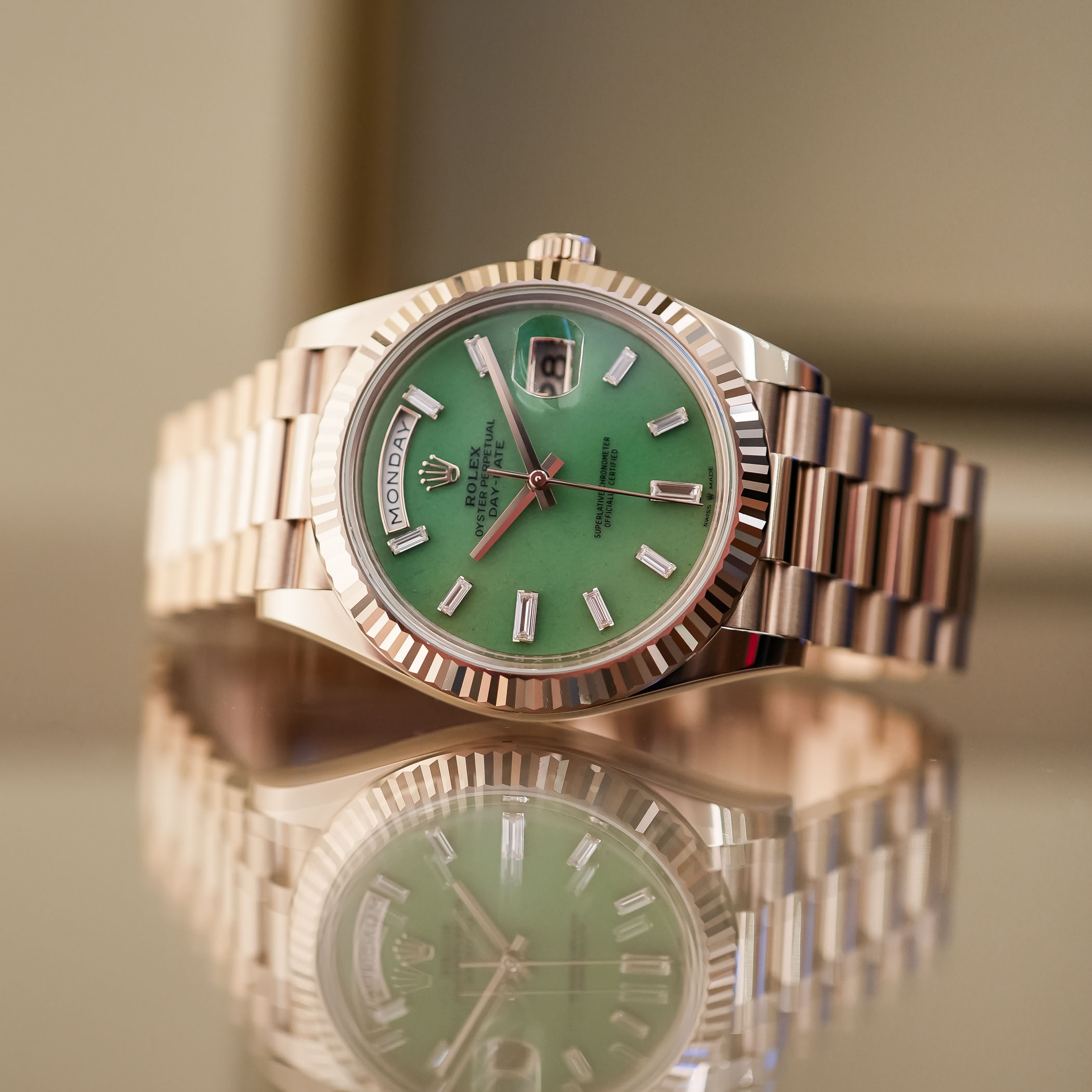 The New Rolex Oyster Perpetual Day-Date 40 Jubilee Gold - Royal Watch Pk