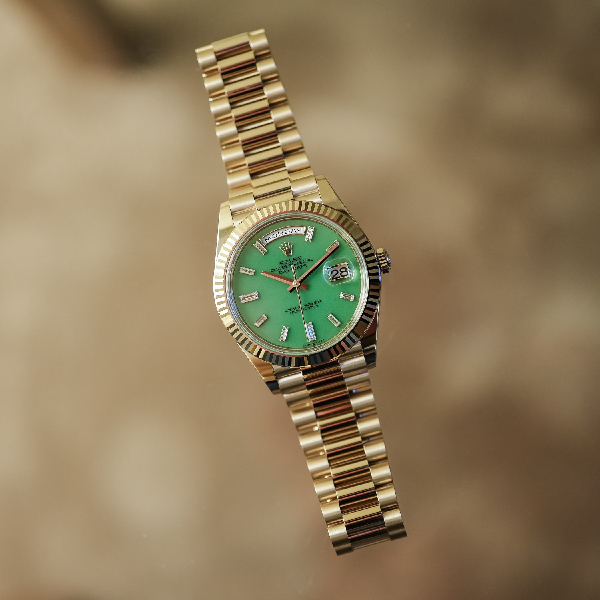 The New Rolex Oyster Perpetual Day-Date 40 Jubilee Gold - Royal Watch Pk