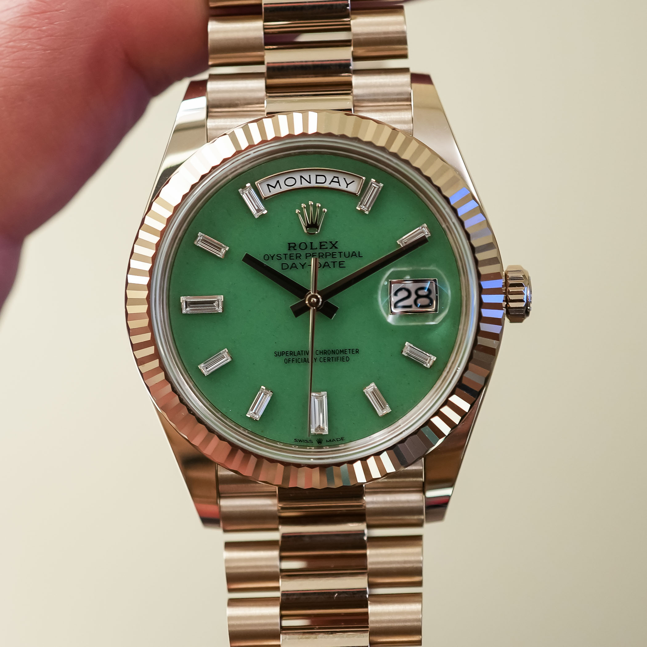 The New Rolex Oyster Perpetual Day-Date 40 Jubilee Gold - Royal Watch Pk